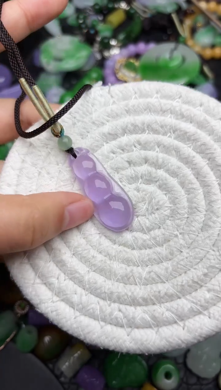 颈饰未镶嵌翡翠缅甸翡翠吊坠