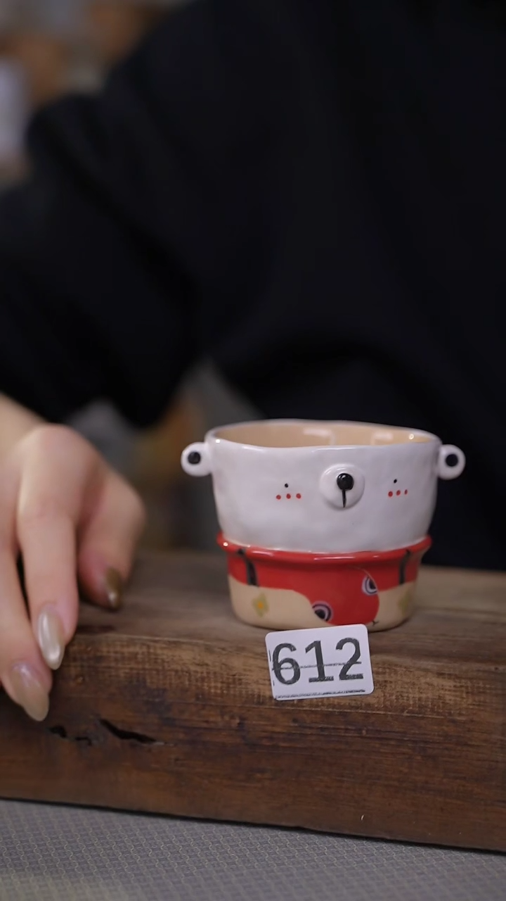 【闪购商品】瓷片手绘·杯/设计师 xudu 款