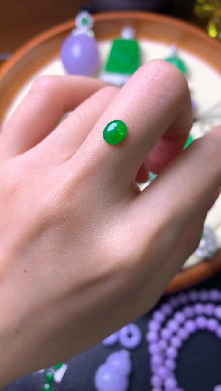 【闪购商品】定制翡翠未镶嵌裸石（镶嵌定制）