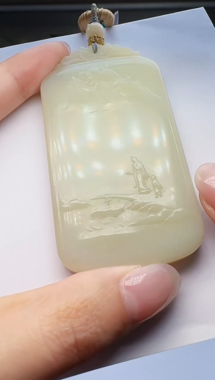 定制和田玉玉界匠心天然和田玉（拍一发一）