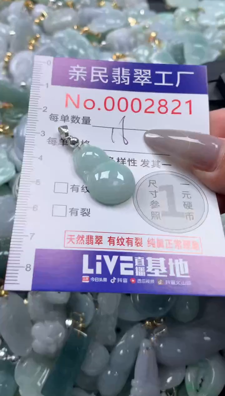 颈饰未镶嵌翡翠2821
