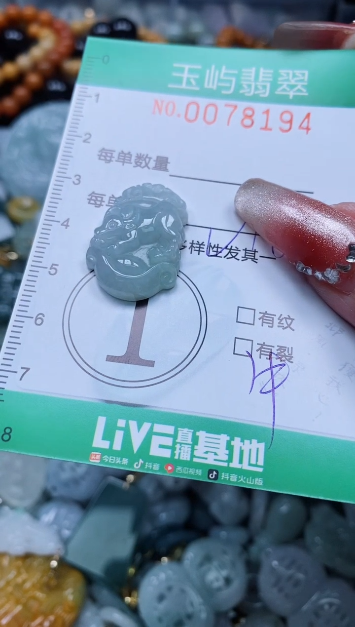 【闪购商品】翡翠颈饰未镶嵌闪购0078194