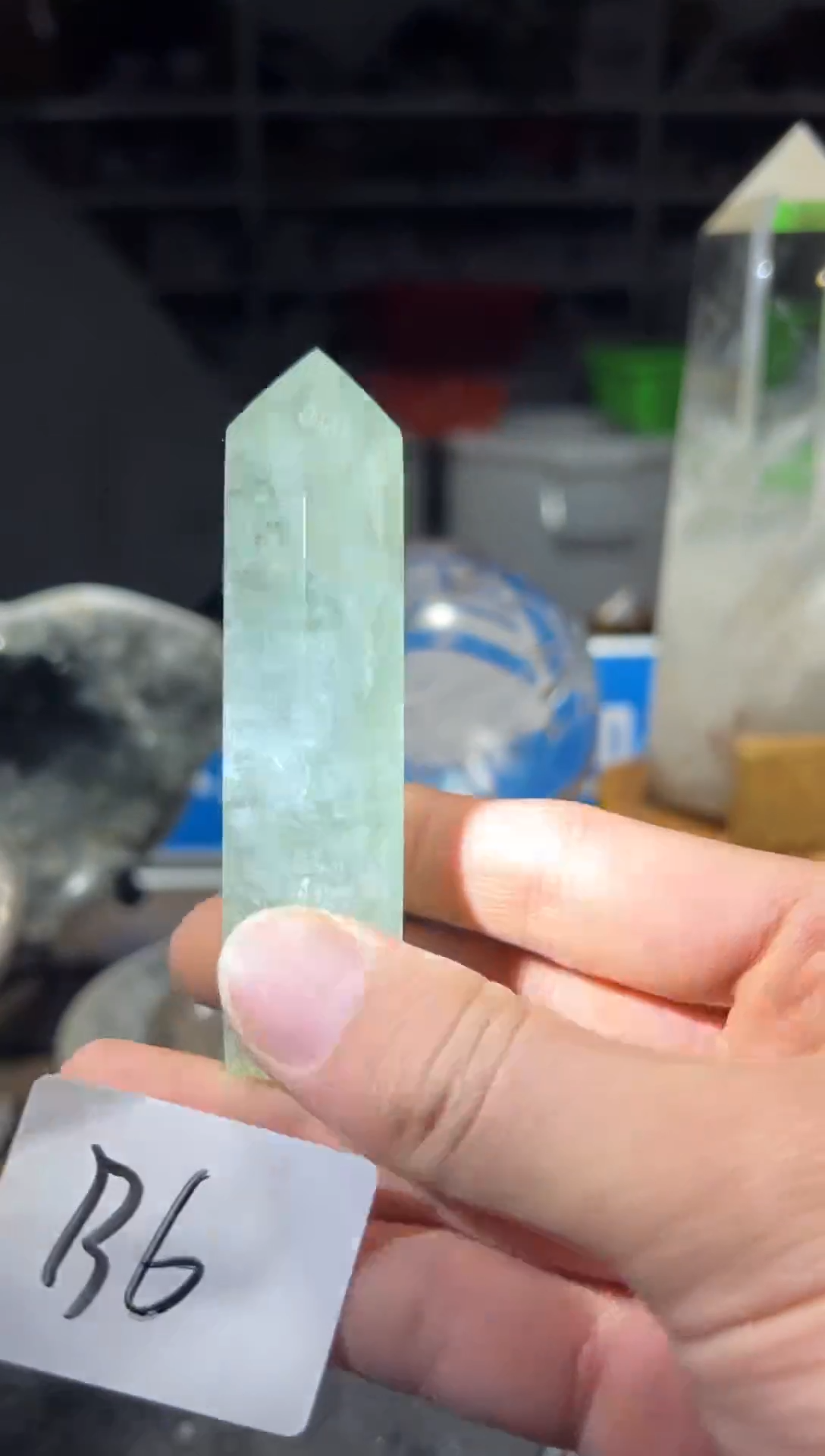 未镶嵌珠宝半成品水晶B6