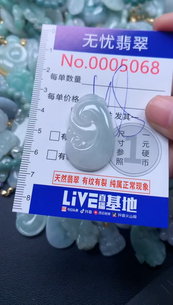 颈饰未镶嵌翡翠5068