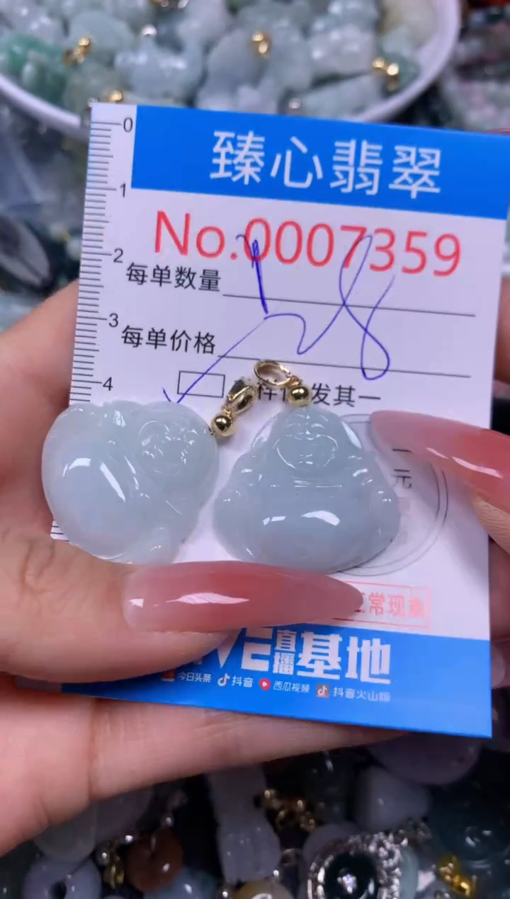 【闪购商品】翡翠颈饰未镶嵌含绳0007359