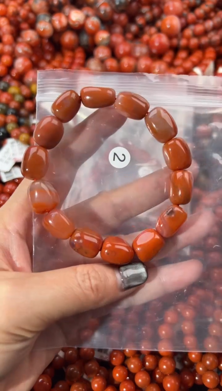 未镶嵌手串南红玛瑙12+