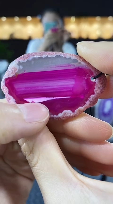 未镶嵌颈饰玛瑙/玉髓琴**爱玛瑙