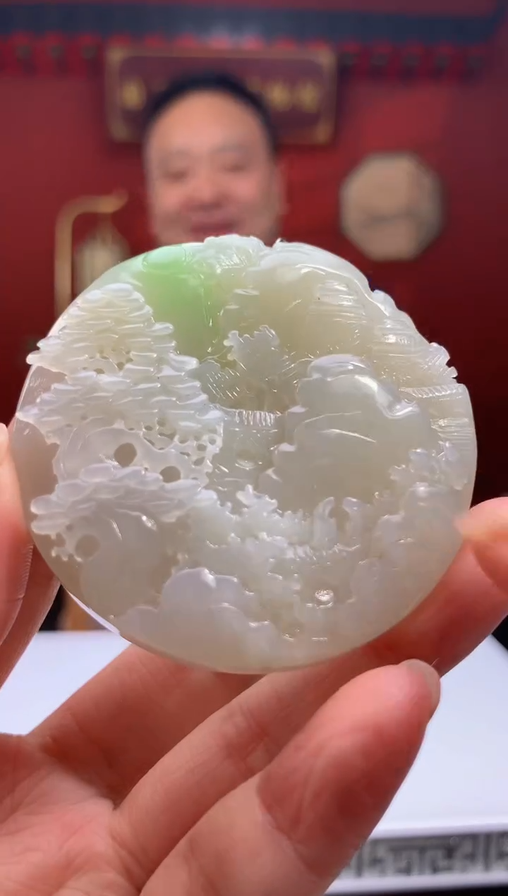 颈饰未镶嵌和田玉120957多样性发一