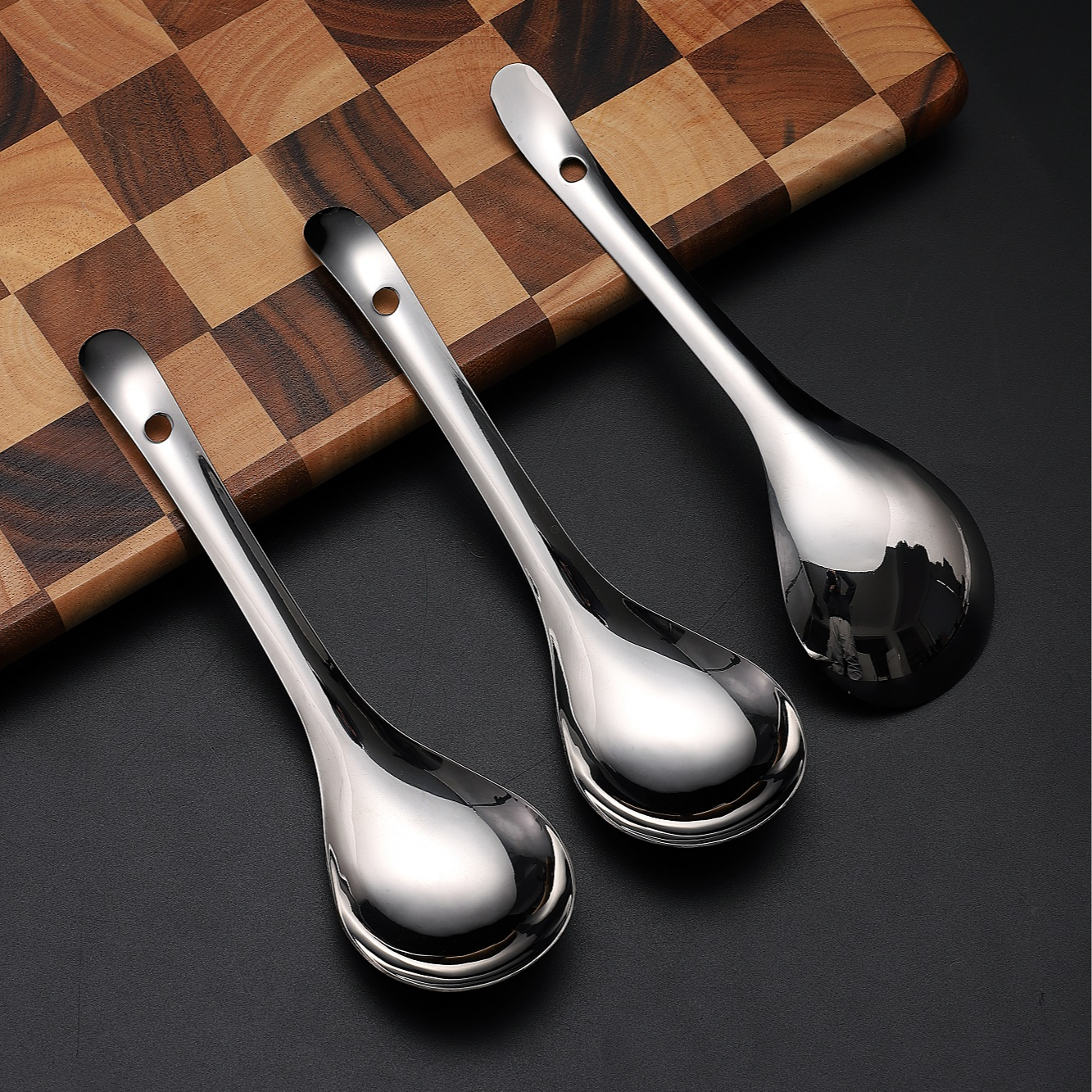 高雅分餐粥饭勺2只高档家用款居家必备神器外贸【汤姆粉丝专属】