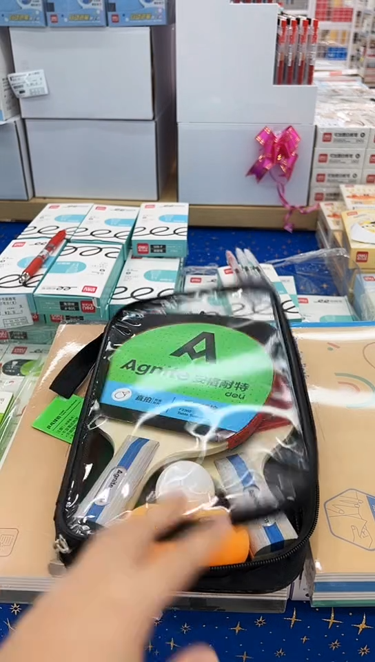 T得力安格耐特F2360乒乓球拍配球_短拍(1副)