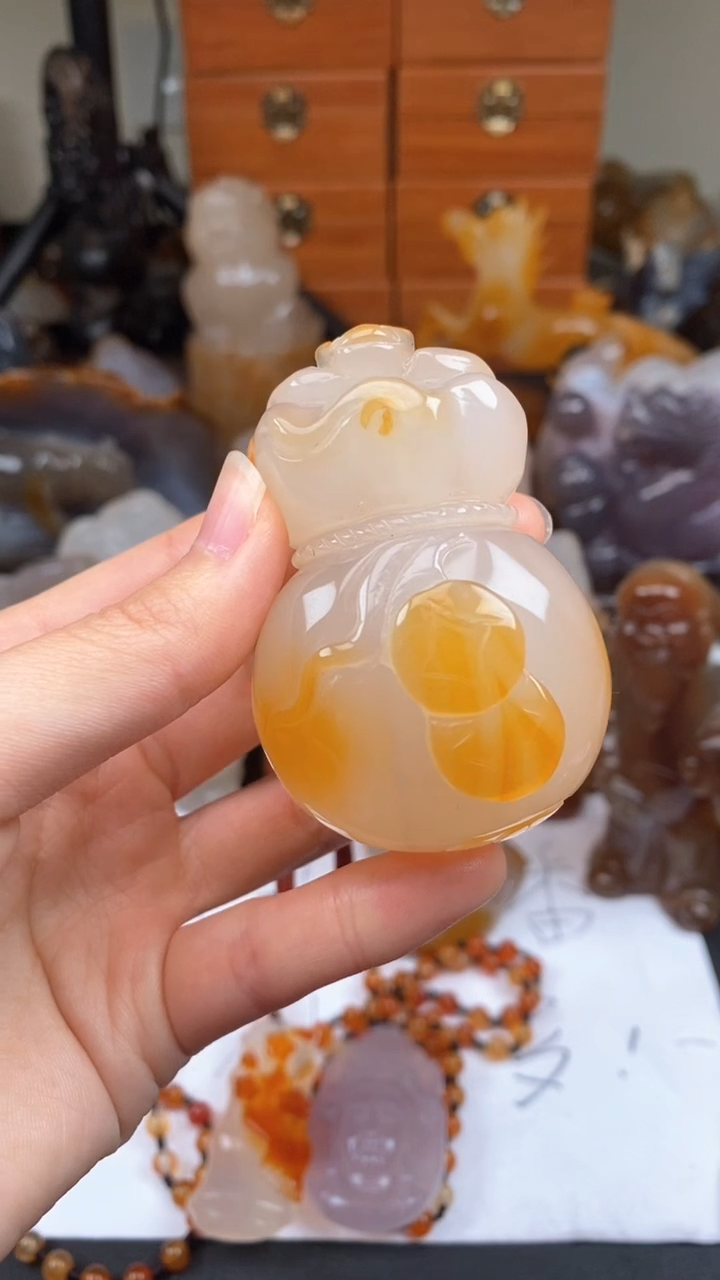 【闪购商品】玛瑙/玉髓颈饰未镶嵌AA