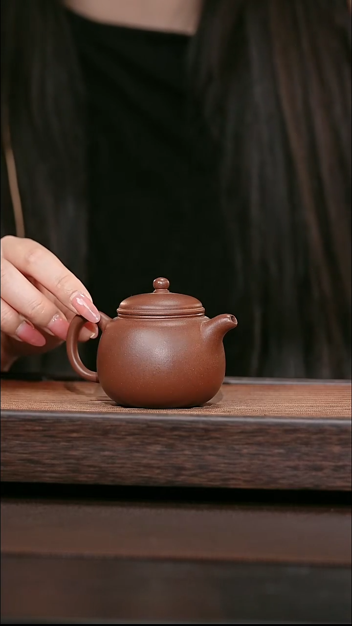 茶壶紫砂宜兴原矿紫砂壶   小匏樽  