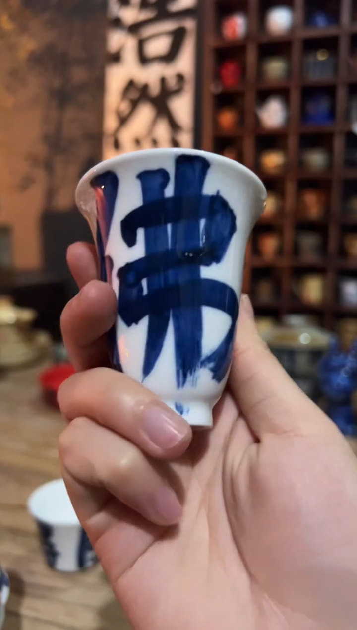 【闪购商品】观云听雨原创手绘茶具