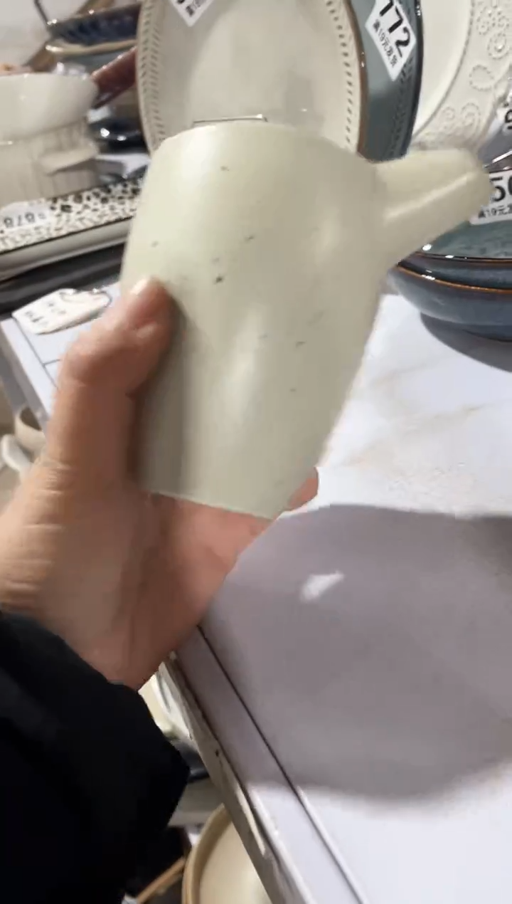 【闪购商品】碗微瑕（1件套）粗陶引流杯