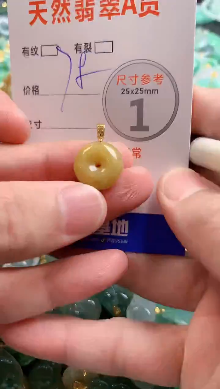 颈饰未镶嵌翡翠28100257