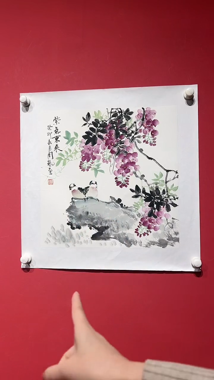 【闪购商品】国画ZY-2平尺-国画作品 