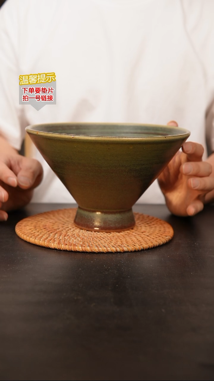 瓷片泥泥多肉花盆  口20 无孔