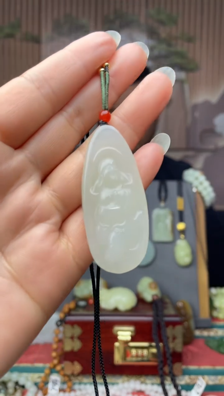 未镶嵌和田玉挂件拍一发一