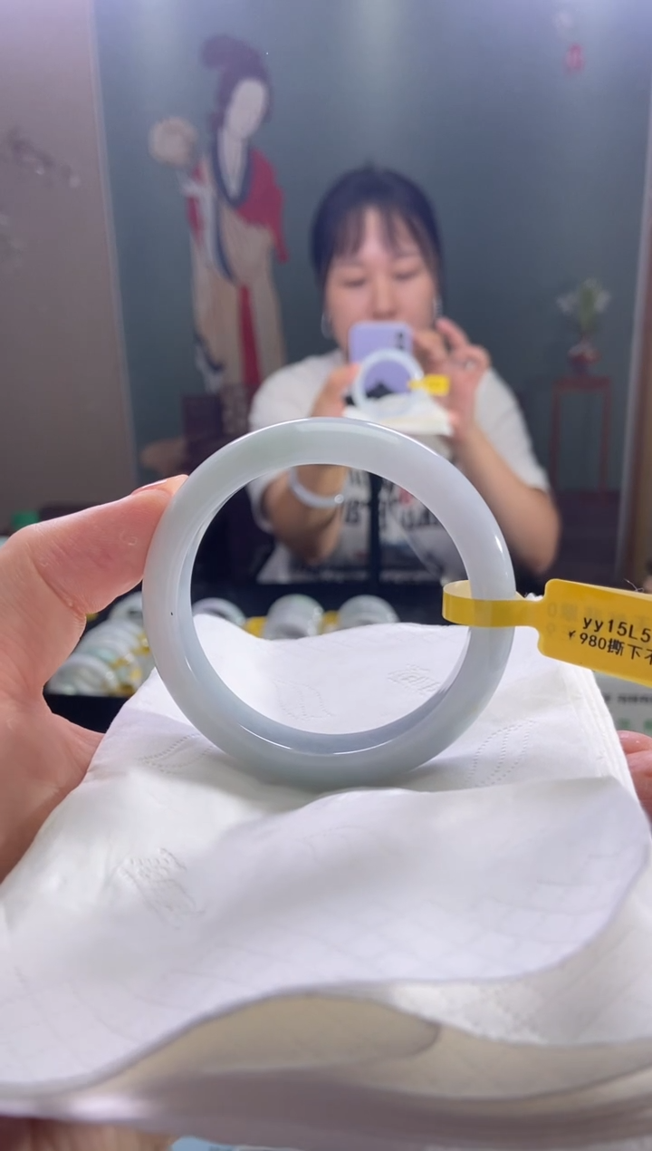 未镶嵌手镯翡翠5556圈口d