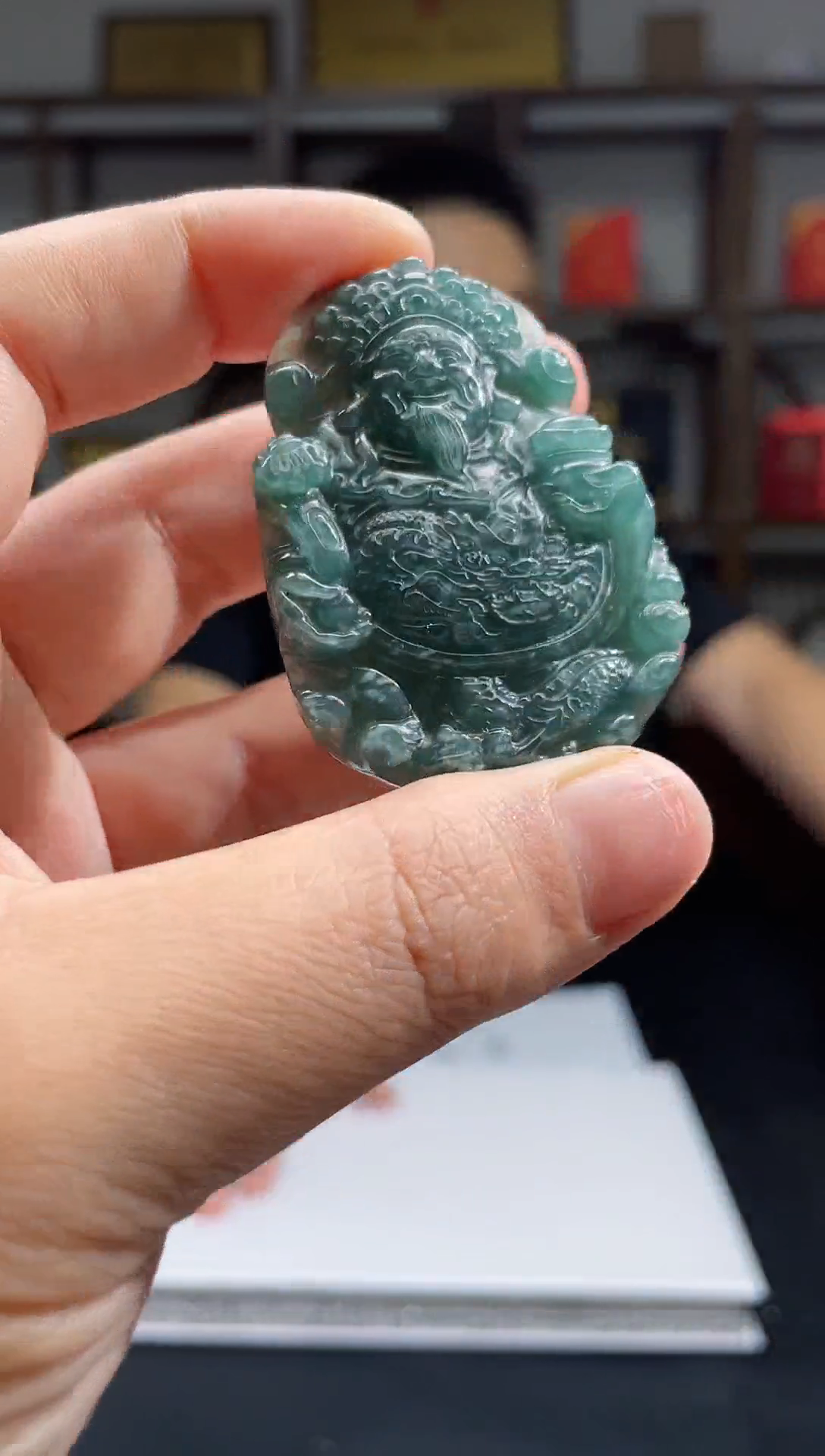 吊坠(不含链)未镶嵌翡翠天然A货翡翠多样性发其一JYZY-9.9/2-20