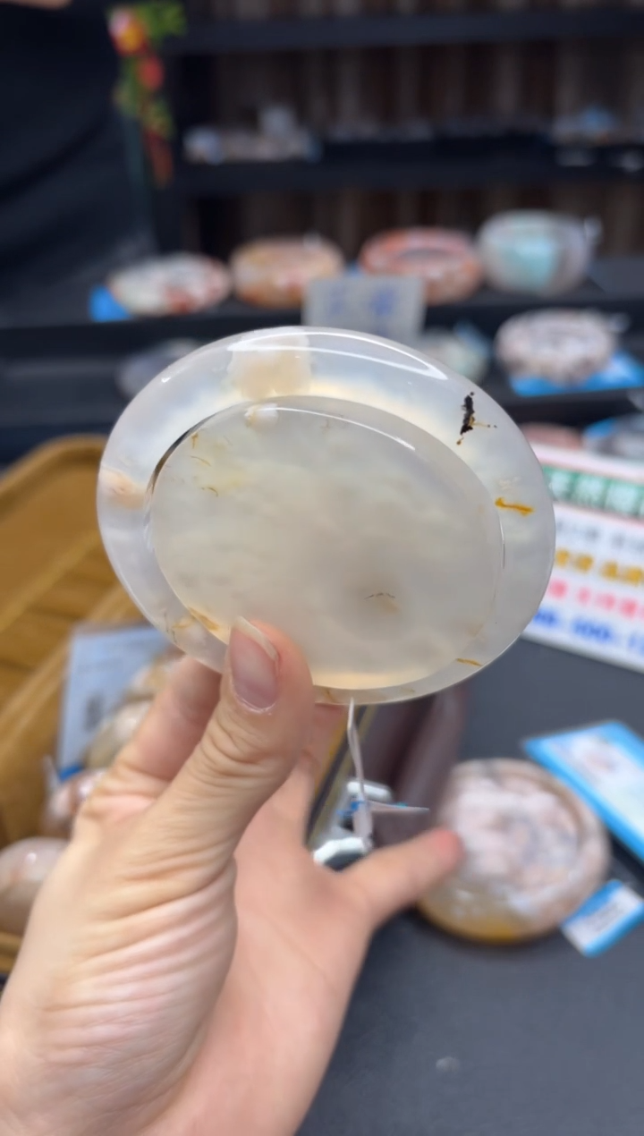 【闪购商品】石英质玉手镯未镶嵌2041（61圈贈送鐲心）