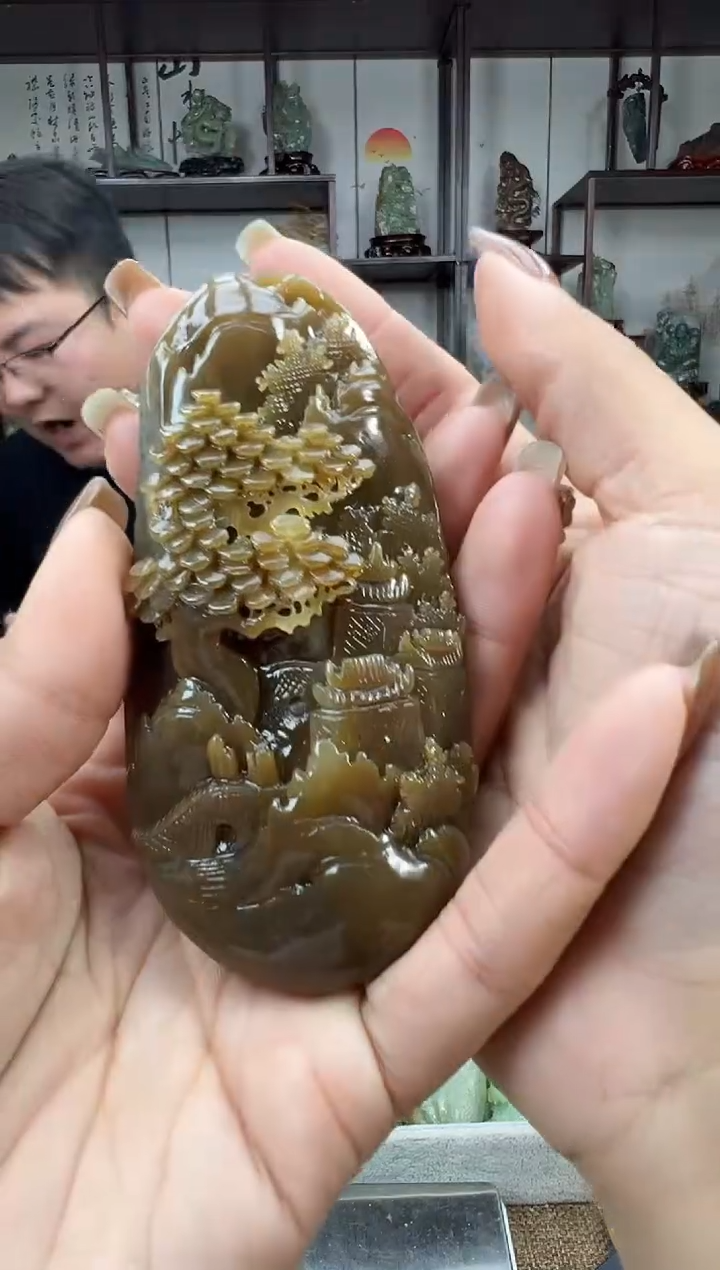 未镶嵌和田玉把件1