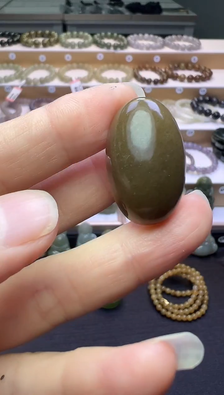 颈饰未镶嵌和田玉69号链接约卡30*18*11