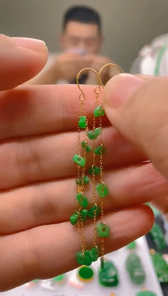 【闪购商品】翡翠颈饰18K金镶嵌新号开播，全场乱卖