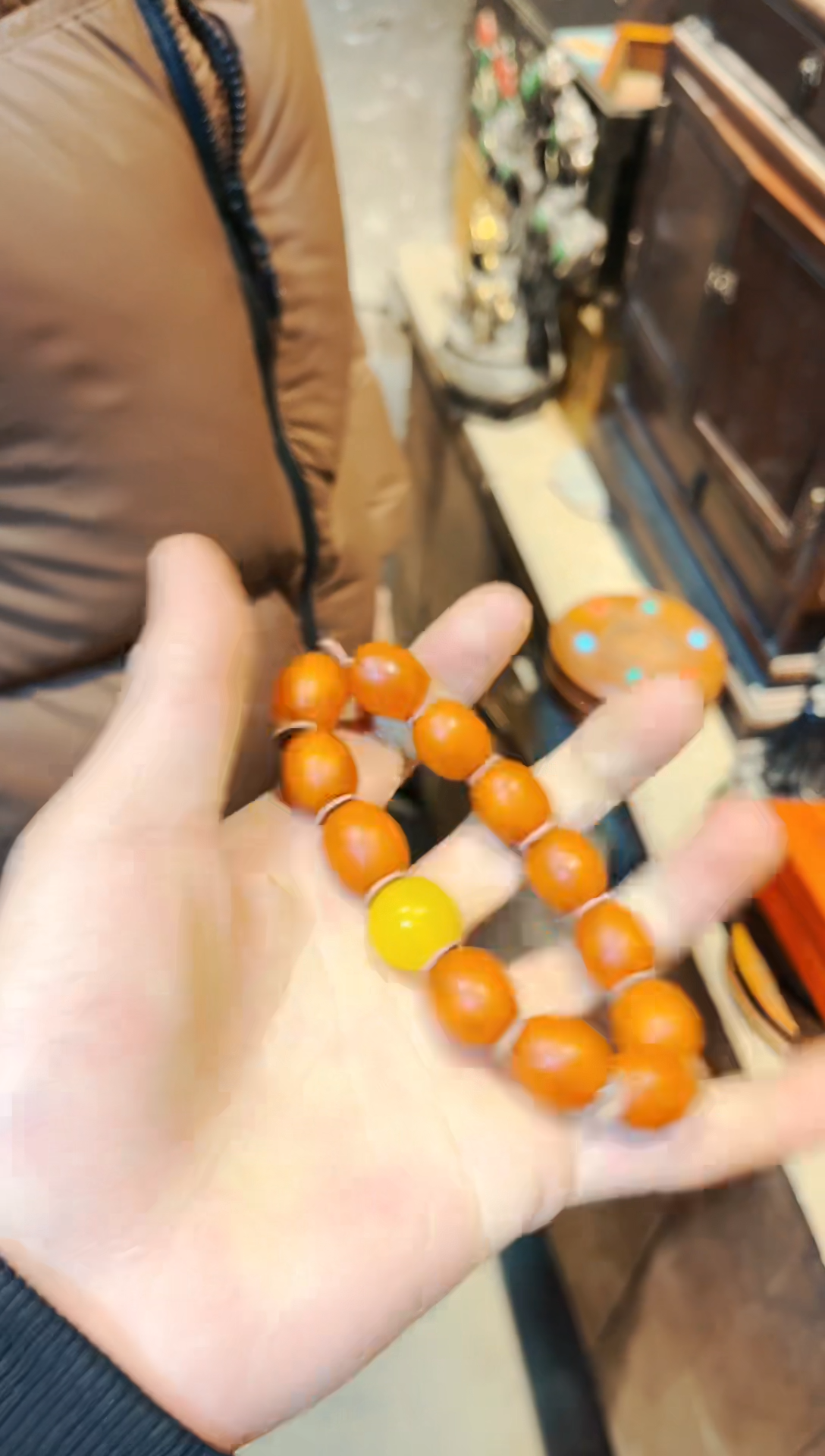 【闪购商品】蜜蜡颈饰未镶嵌七七精品专属链接34