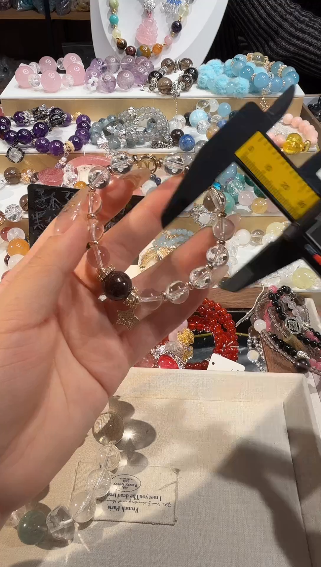 未镶嵌手串水晶多样性发一