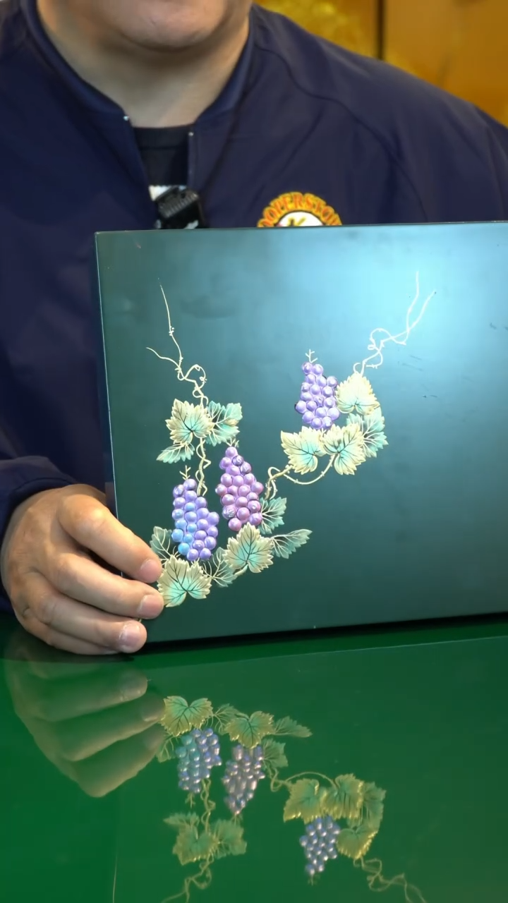 【闪购商品】ZCDQ大漆莳绘茶盘款二