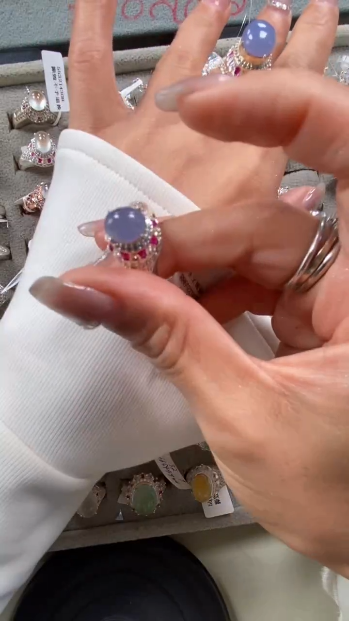 【闪购商品】翡翠戒指未镶嵌8262锐