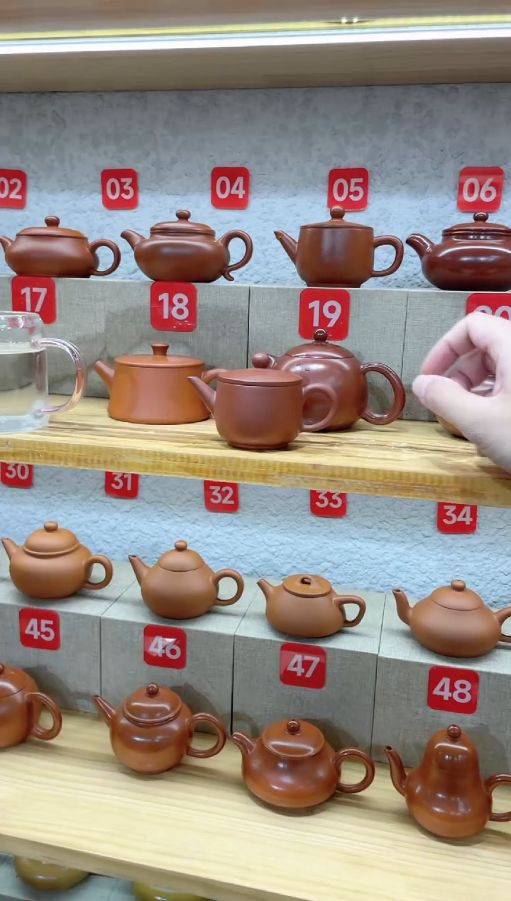 茶壶紫砂白*80毫升汉瓦····全品一套