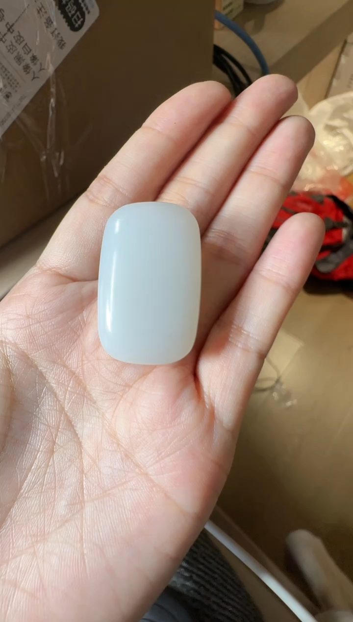 【闪购商品】和田玉颈饰未镶嵌白玉无事牌