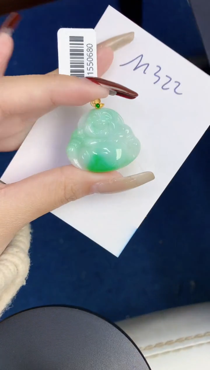 【闪购商品】翡翠颈饰18K金镶嵌00000000000