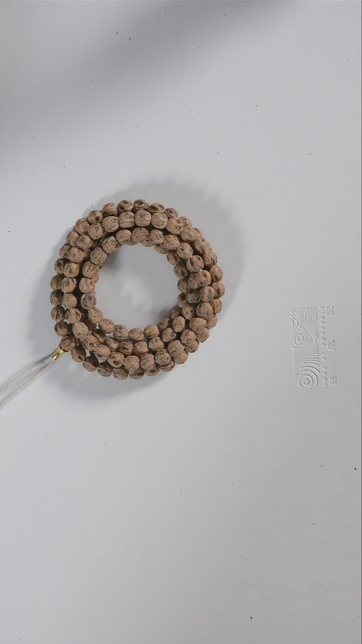 柏香籽/百香籽吊坠K16热振顶工原桩脏皮百香精品长串7+