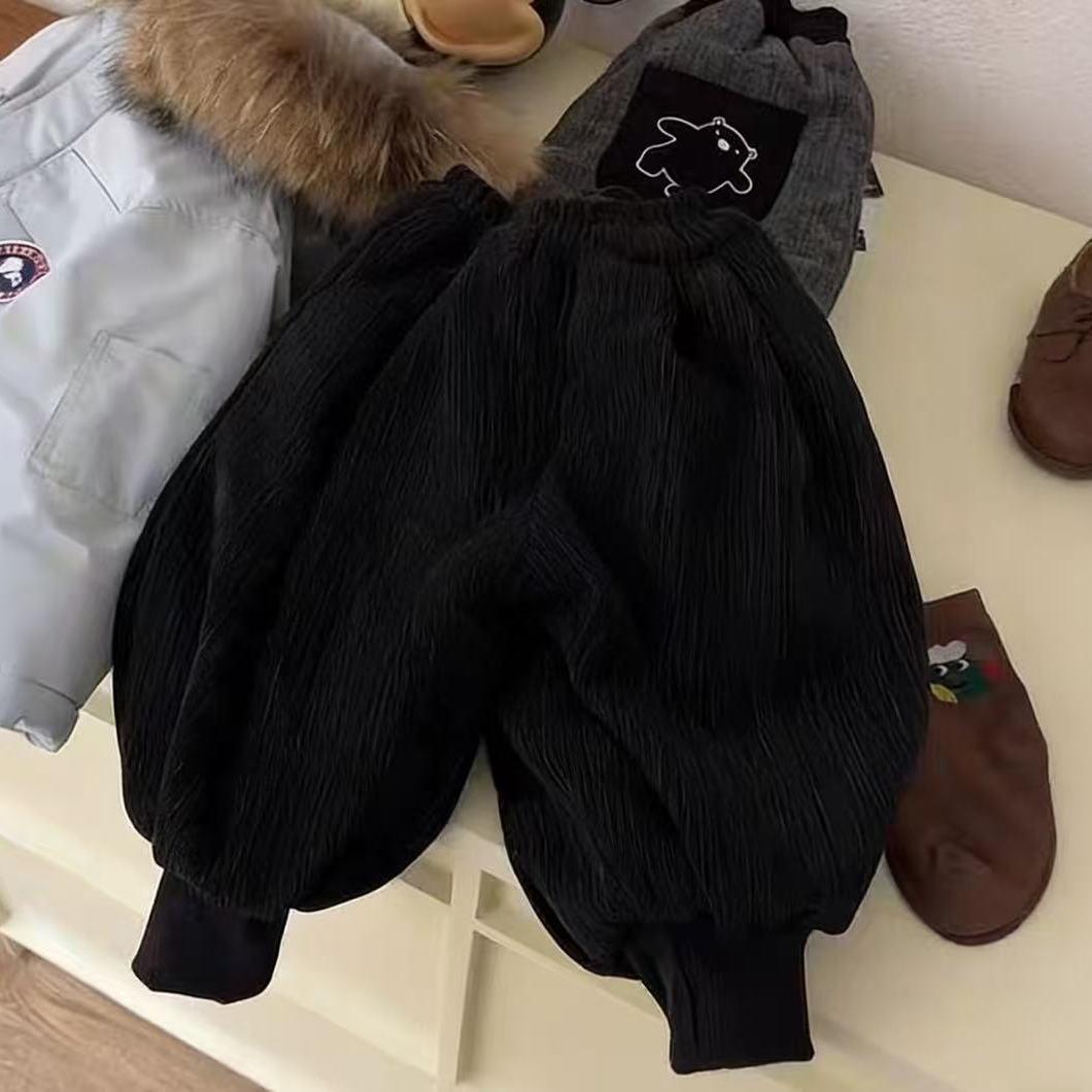 【向子妈】超厚！过冬雪尼尔豆丁裤三层加厚阳离子棉裤【身高加10拍】