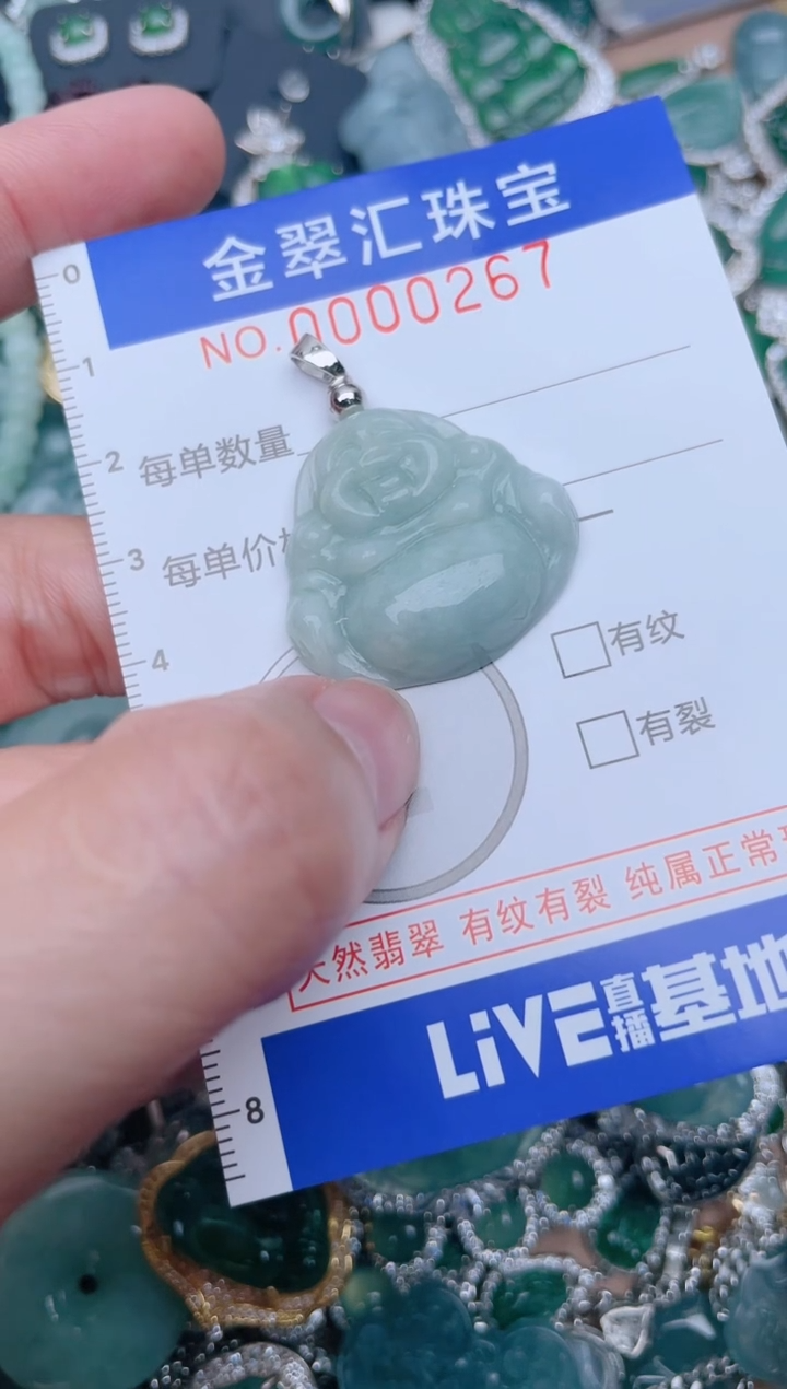 【闪购商品】翡翠颈饰未镶嵌267........