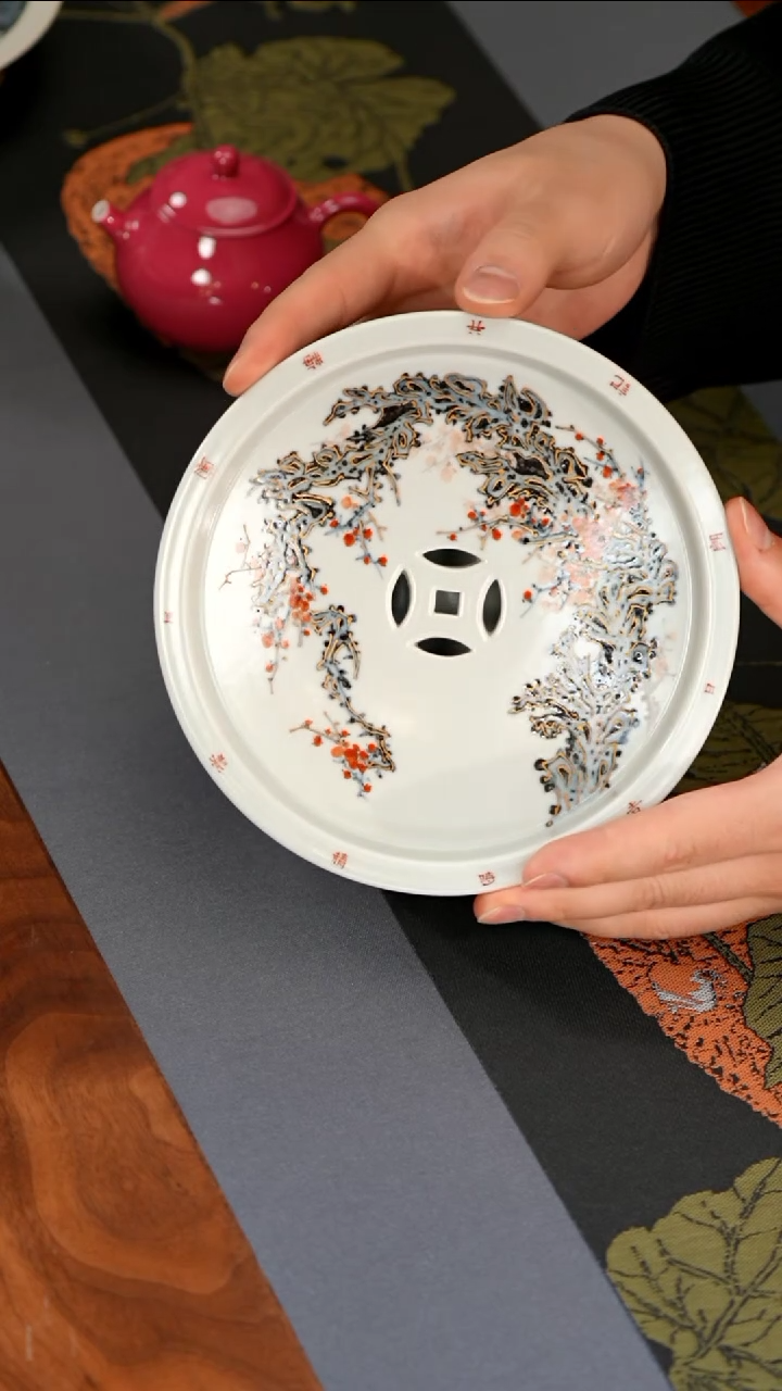 【闪购商品】陶冶问山 黑金梅花水洗