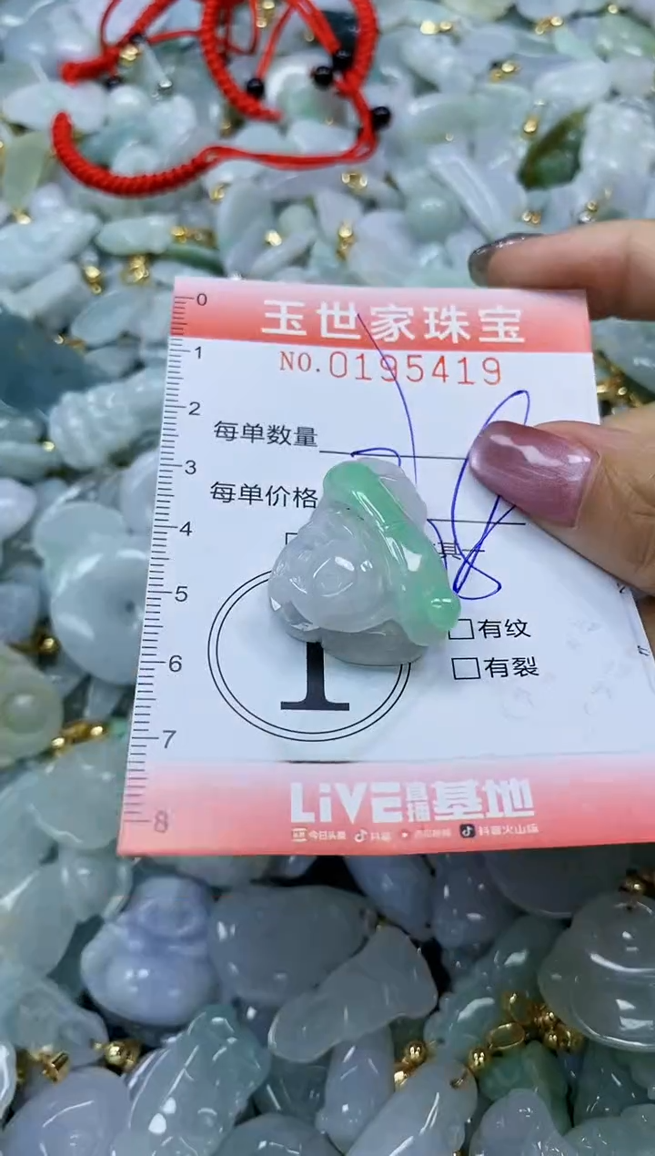 【闪购商品】翡翠颈饰未镶嵌闪购0195419