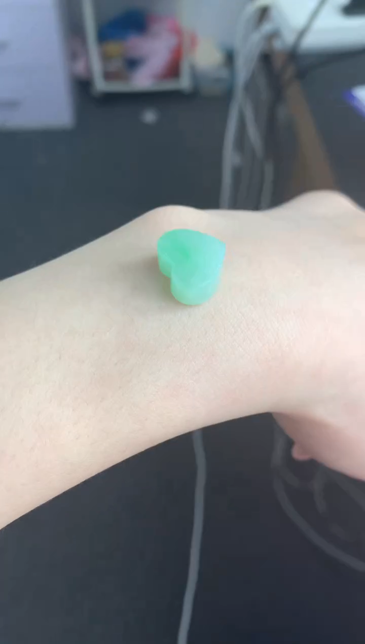 【闪购商品】定制翡翠未镶嵌爱心