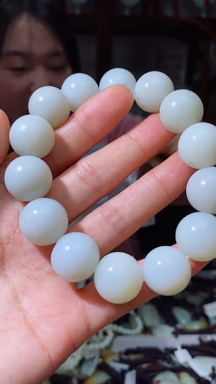 【闪购商品】和田玉手链未镶嵌16