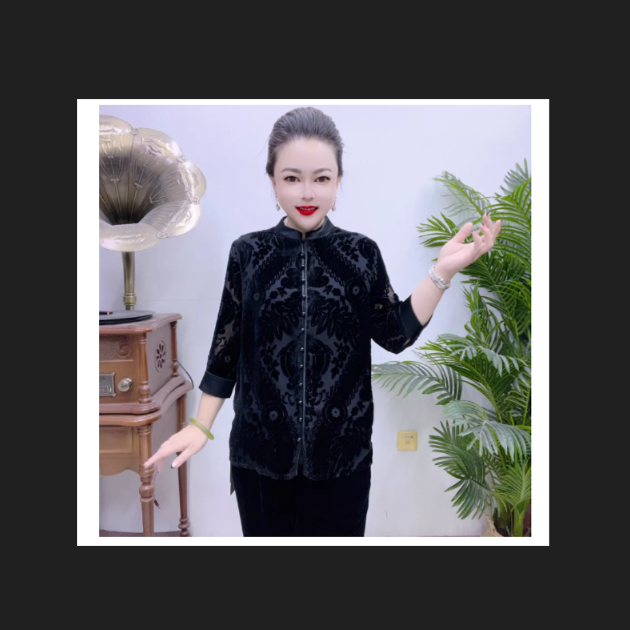桑蚕丝气质小衫10AD9813