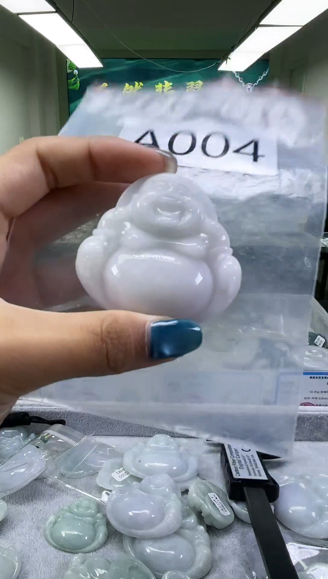 翡翠挂件未镶嵌a004