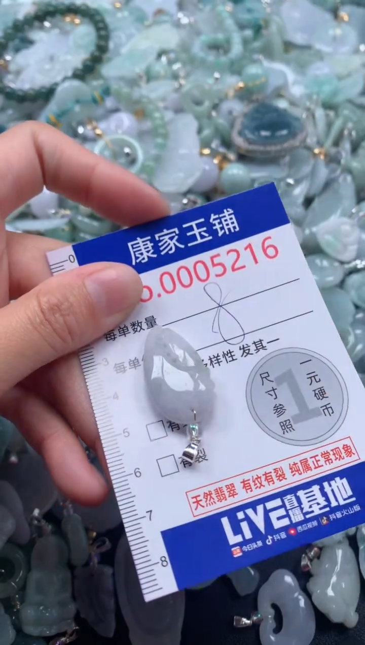 颈饰未镶嵌翡翠5216