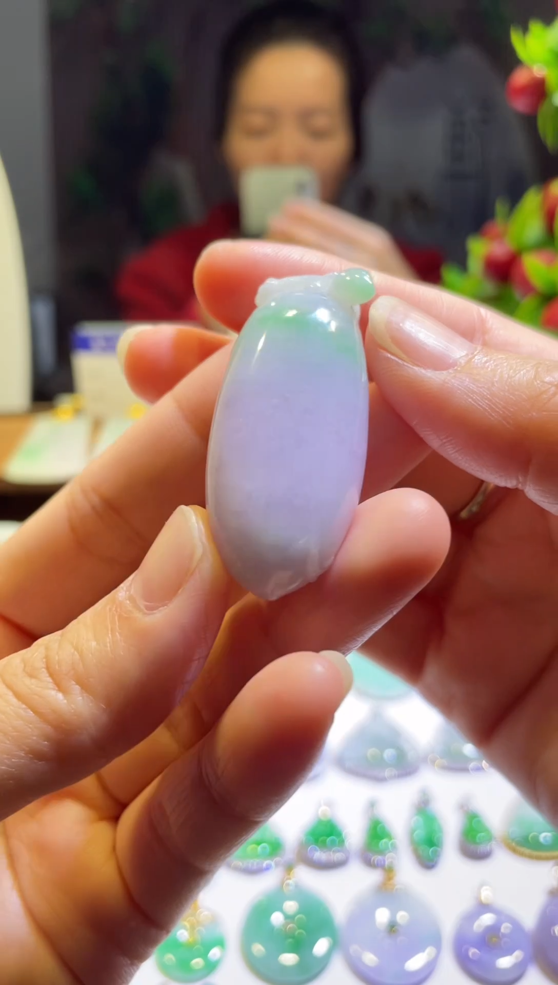 吊坠(不含链)未镶嵌翡翠福瓜