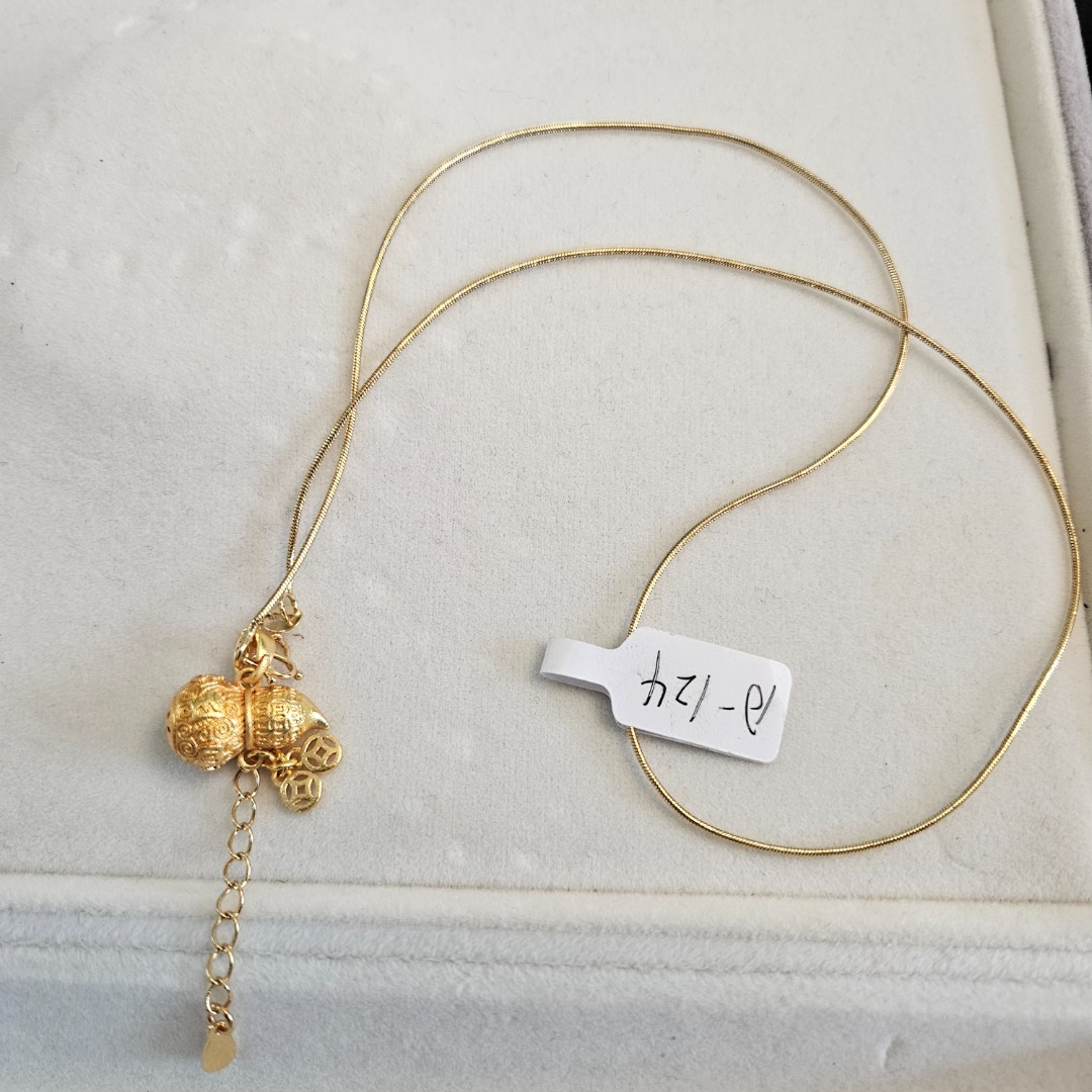 铜合金项链 【设计款轻奢饰品】124时尚简约吊坠项链