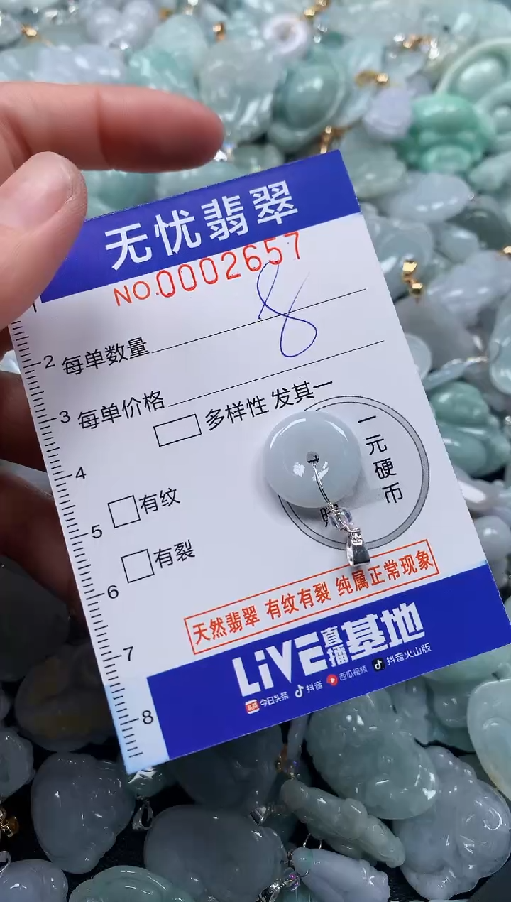 颈饰未镶嵌翡翠2657