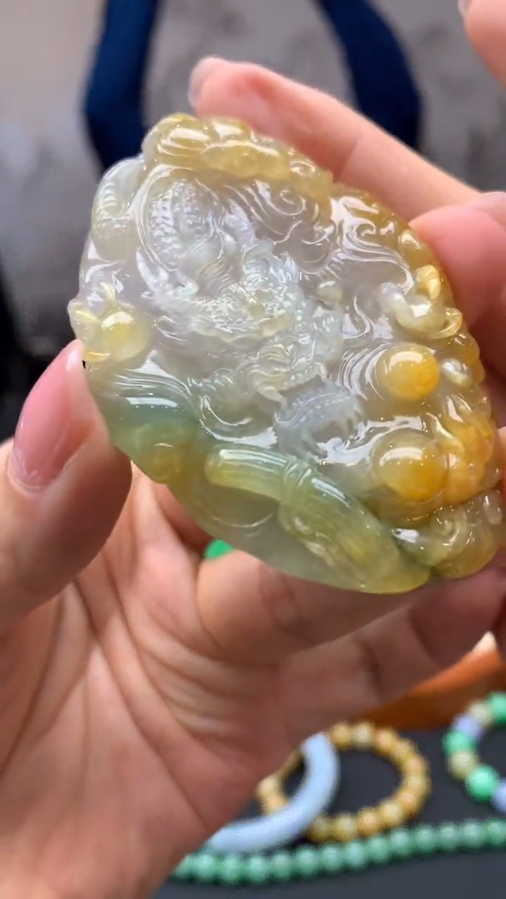 【闪购商品】翡翠颈饰未镶嵌5-天然翡翠