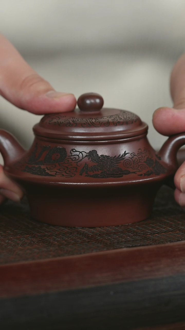 【闪购商品】紫砂茶壶29 原矿紫砂壶 石红 